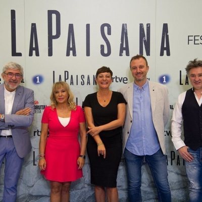 Photocall de 'La Paisana' en el FesTVal de Vitoria