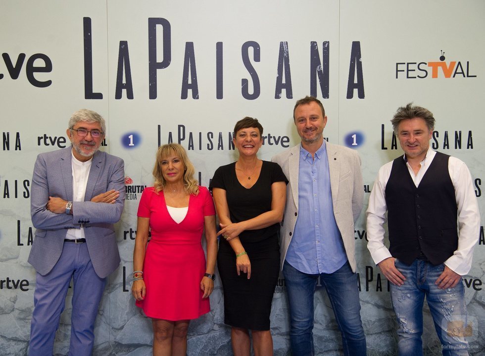 Photocall de 'La Paisana' en el FesTVal de Vitoria 