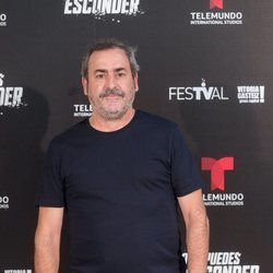 Jorge Bosch en la presentación de 'No te puedes esconder'