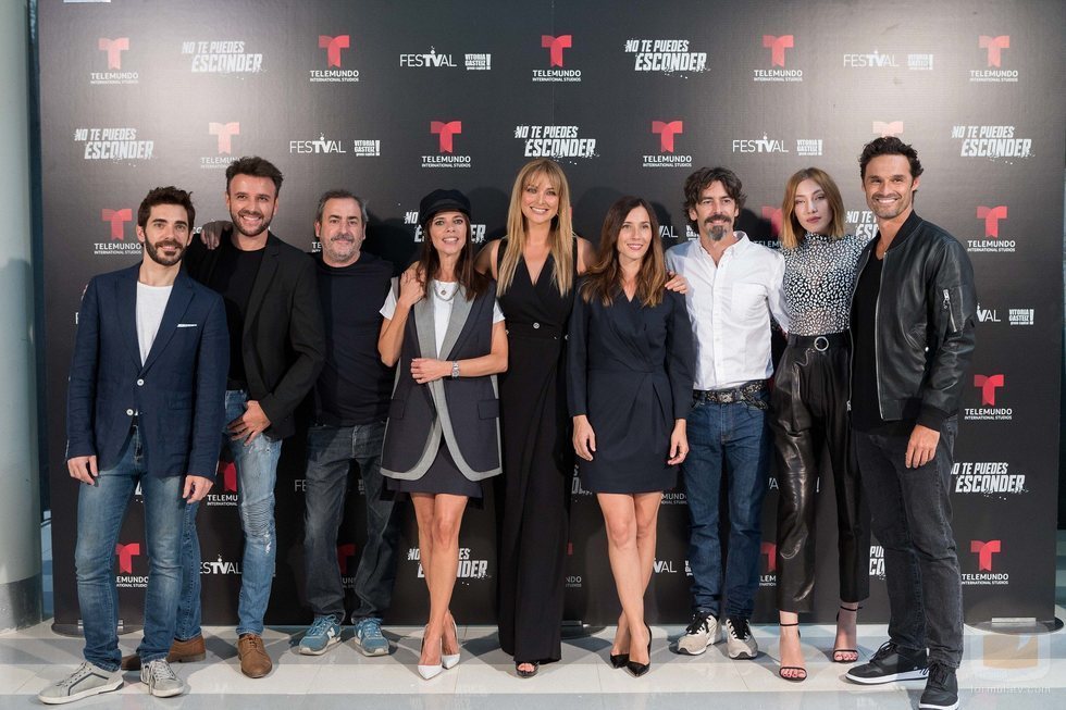 Elenco de 'No te puedes esconder'