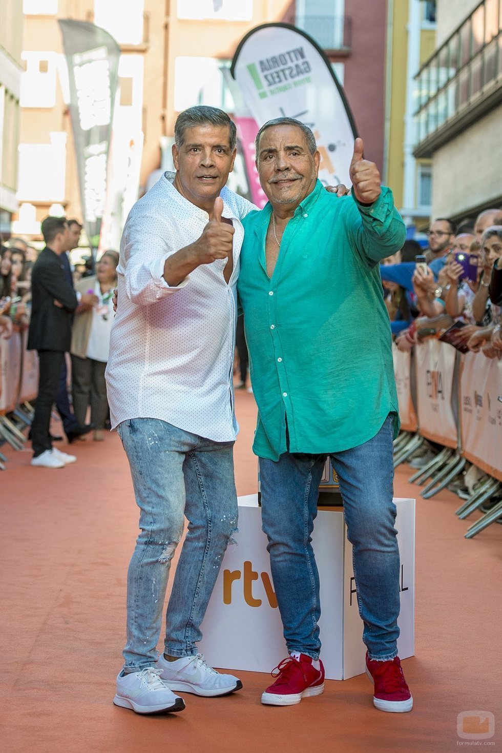 Los Chunguitos, en la presentación de 'MasterChef Celebrity 4'