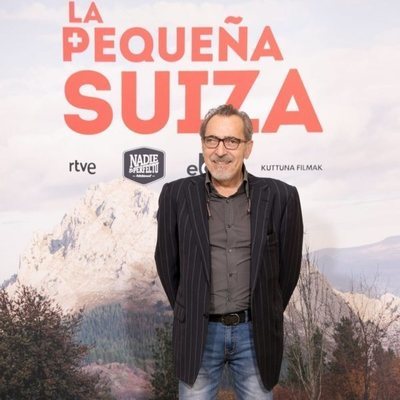 Enrique Villén en la presentación del final del rodaje de "La pequeña Suiza"
