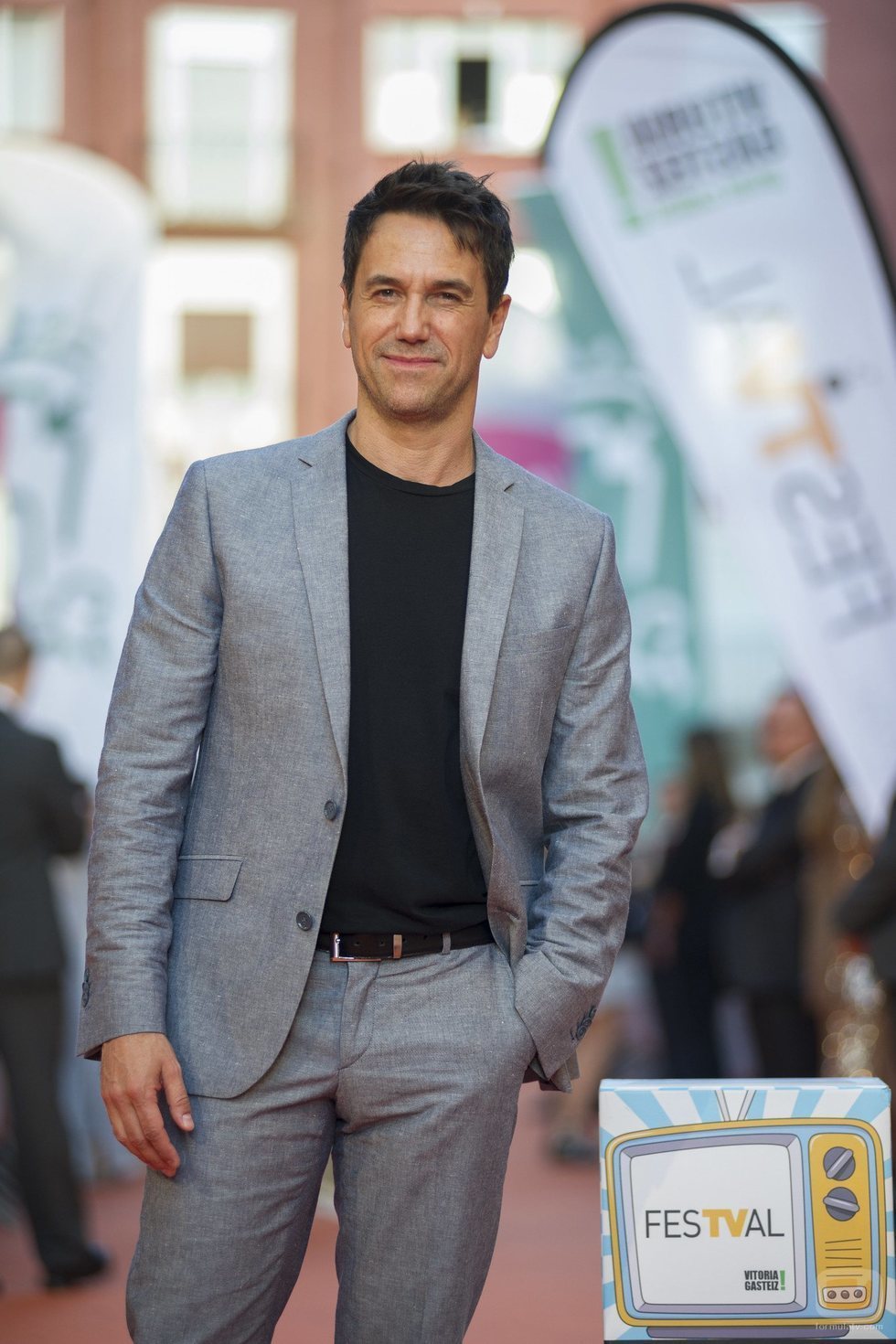 Oriol Tarrasón en la presentación de 'El nudo'