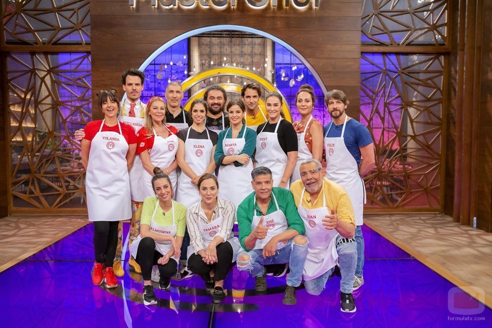 Los concursantes de 'MasterChef Celebrity 4'