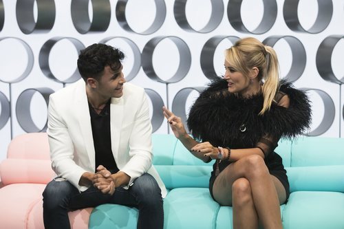 Alba Carrillo y Kiko Jiménez, en la Gala 1 de 'GH VIP 7'