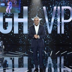 Jorge Javier Vázquez, en el plató de 'GH VIP 7' durante la Gala 1