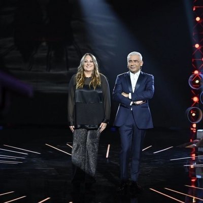Jorge Javier Vázquez y Rocío Flores, en la Gala 1 de 'GH VIP 7'