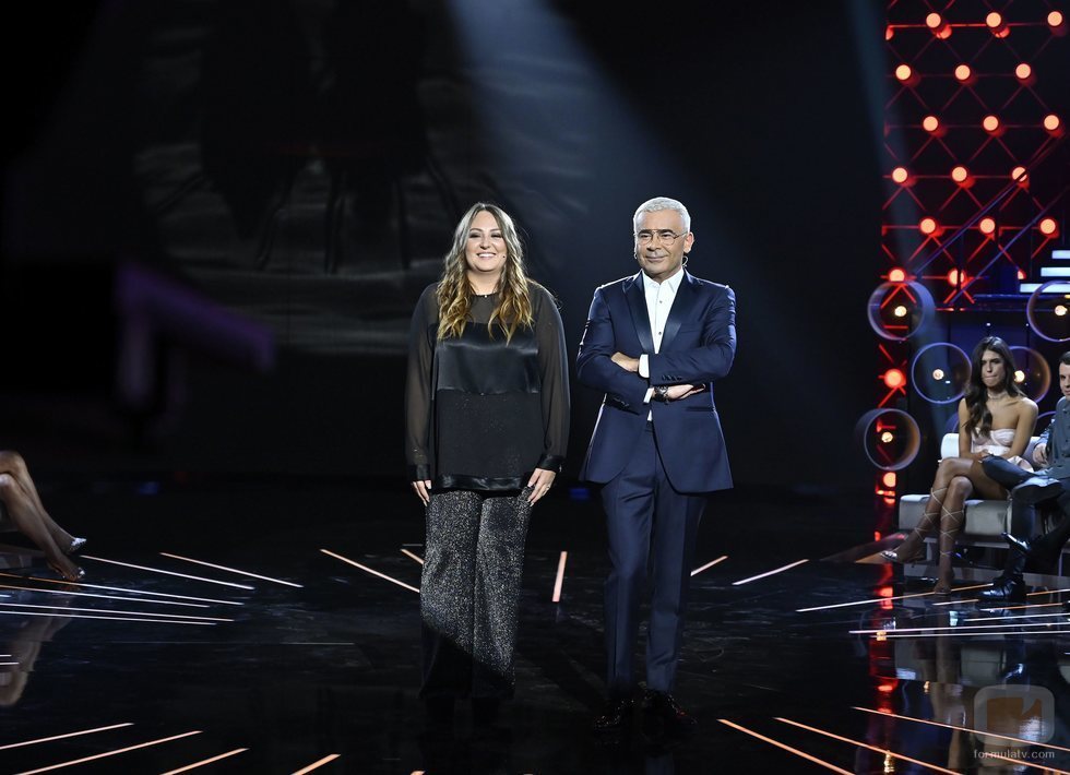 Jorge Javier Vázquez y Rocío Flores, en la Gala 1 de 'GH VIP 7'