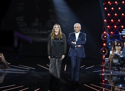 Jorge Javier Vázquez y Rocío Flores, en la Gala 1 de 'GH VIP 7'
