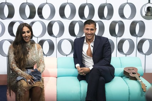 Noemí Salazar y Gianmarco Onestini en la Gala 1 de 'GH VIP 7'