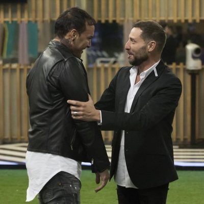 Dinio García y Antonio David Flores, en la Gala 1 de 'GH VIP 7'