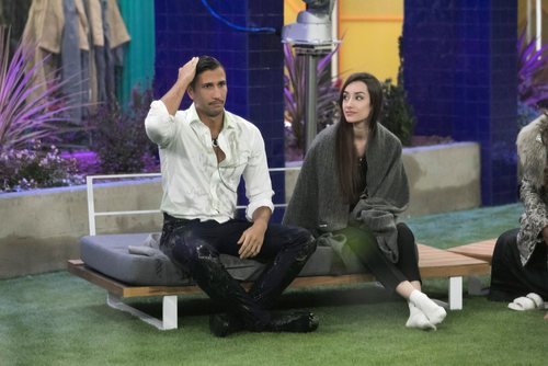 Adara Molinero y Gianmarco Onestini, en la Gala 2 de 'GH VIP 7'