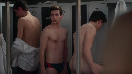 Álvaro Rico de 'Élite' en bañador