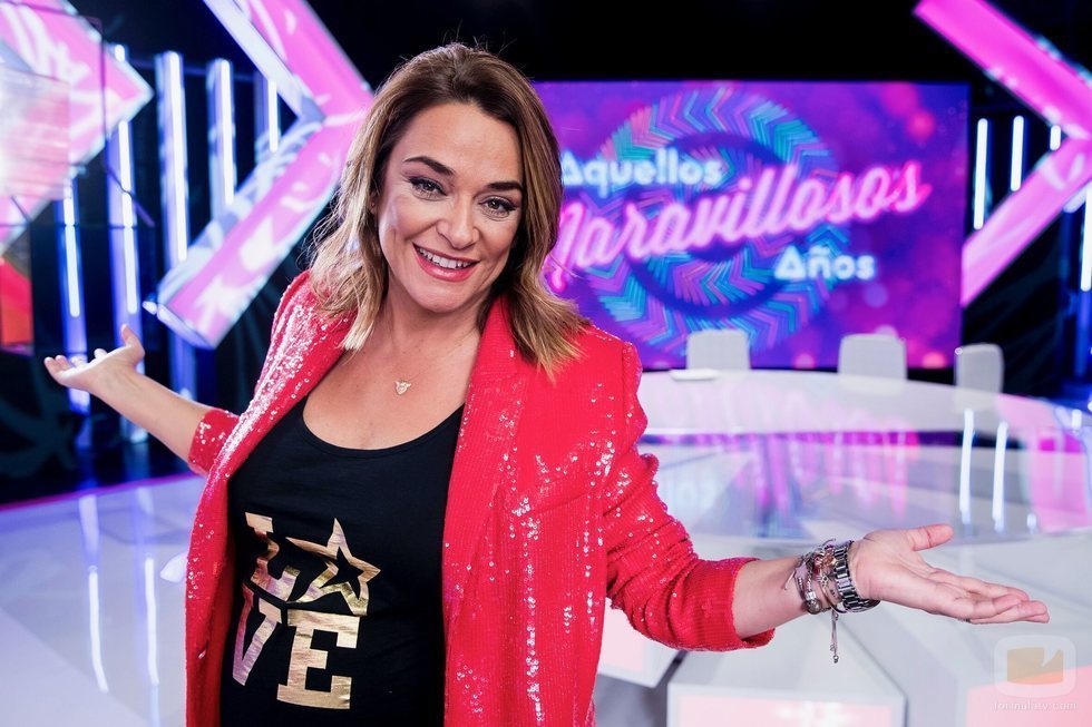 Toñi Moreno, presentadora de 'Aquellos maravillosos años' en Telemadrid