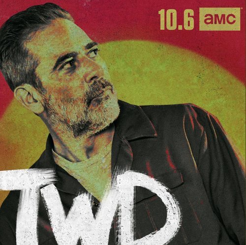 Negan, en un póster promocional de la temporada 10 de 'The Walking Dead'