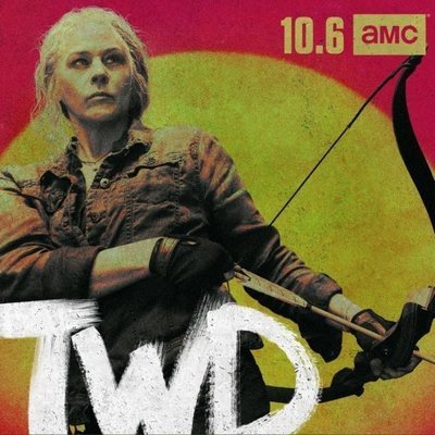 Carol Peletier, en un póster promocional de la temporada 10 de 'The Walking Dead'