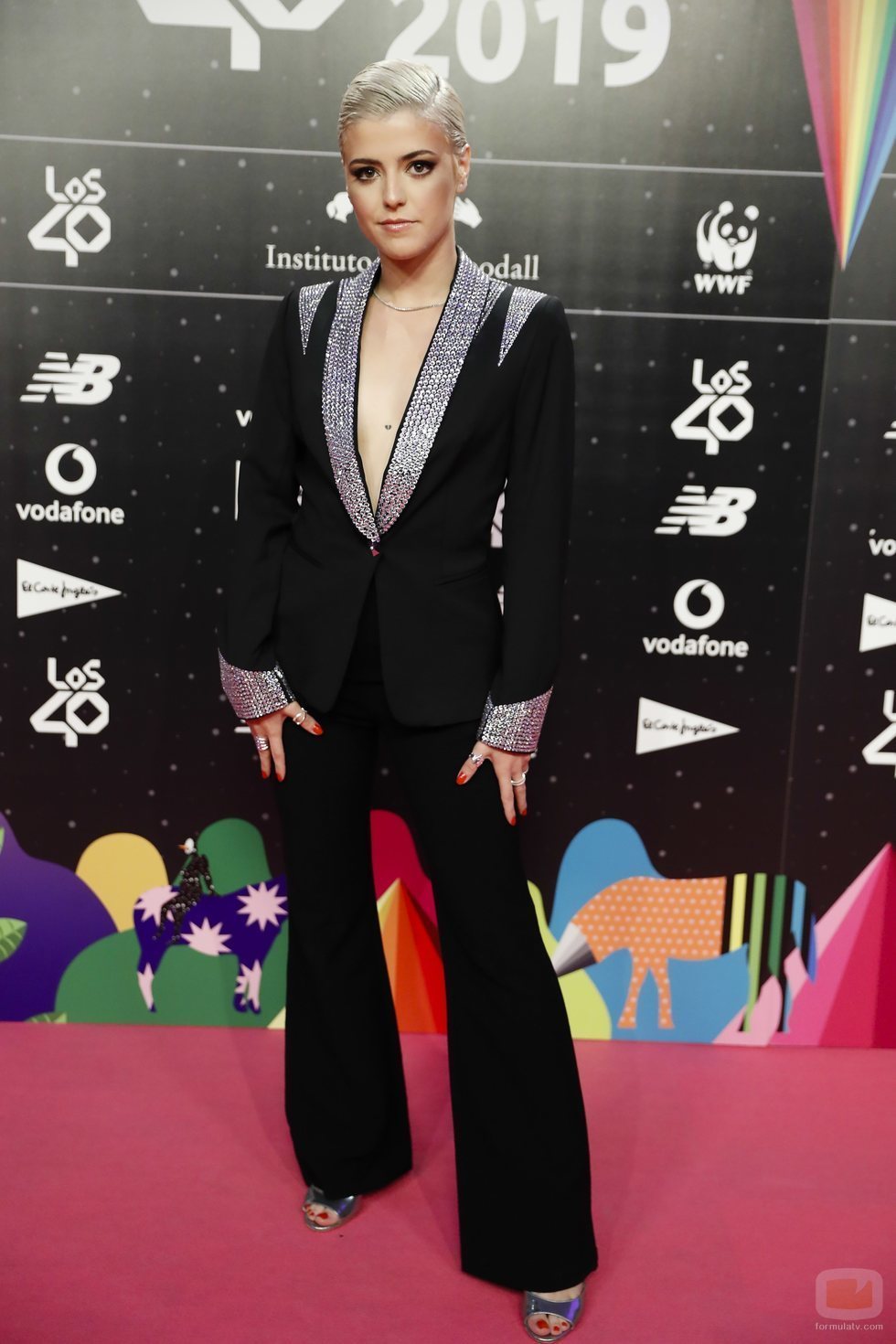 Alba Reche en la cena de nominados de Los40 Music Awards