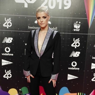 Alba Reche en la cena de nominados de Los40 Music Awards