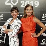 Malena Alterio y Toni Acosta en la cena de nominados de Los40 Music Awards 2019