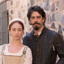 Eduardo Noriega y Elena Rivera en 'Inés del alma mía'