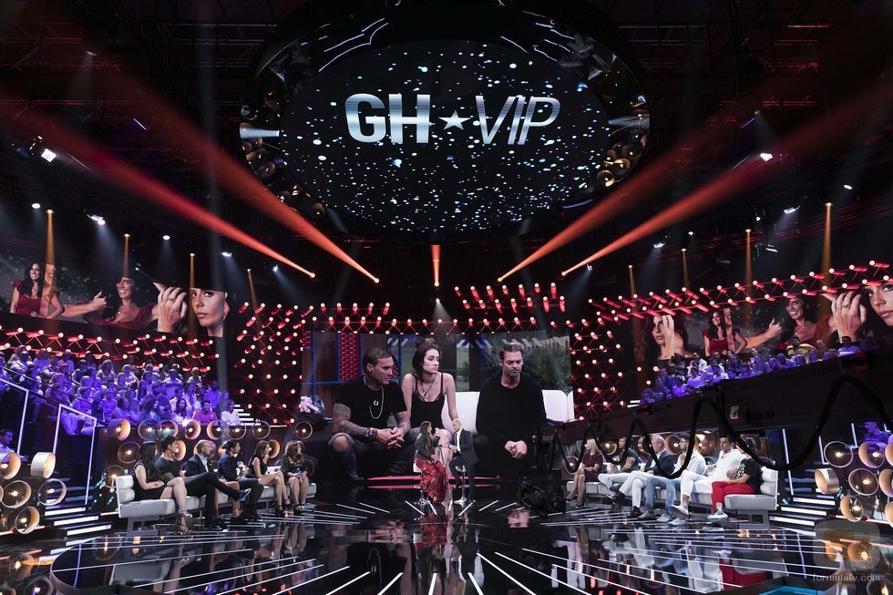 Plató de 'GH VIP 7' en la gala 3