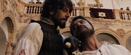 Eduardo Noriega y Enrique Arce pelean en 'Inés del alma mía'