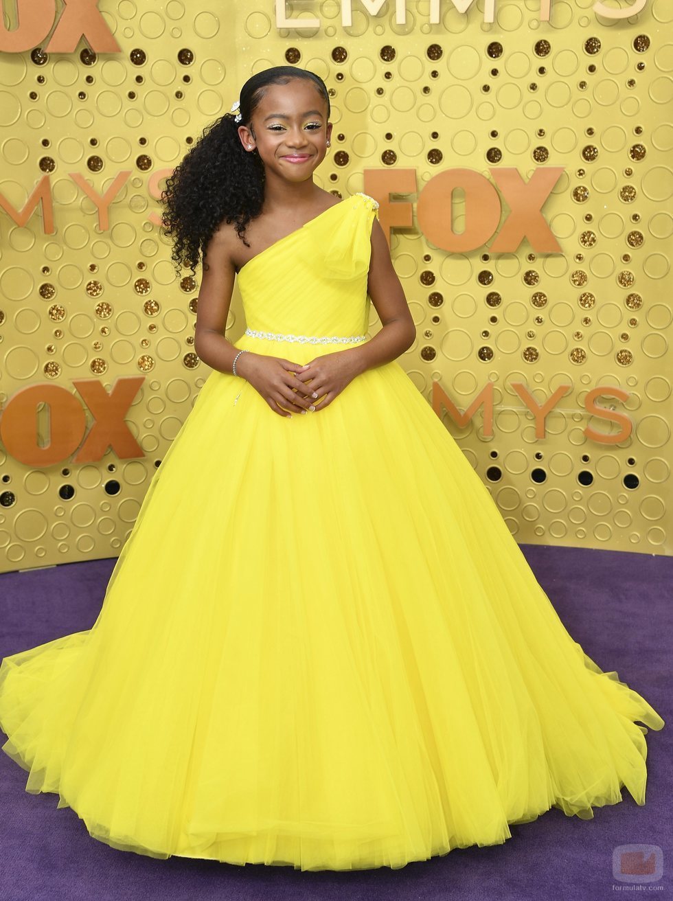 Faithe Herman, en la alfombra roja de los Emmy 2019