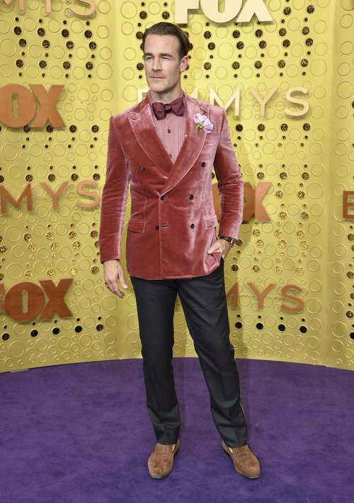 James Van Der Beek, en la alfombra roja de los Emmy 2019