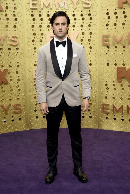 Milo Ventimiglia, en la alfombra roja de los Emmy 2019
