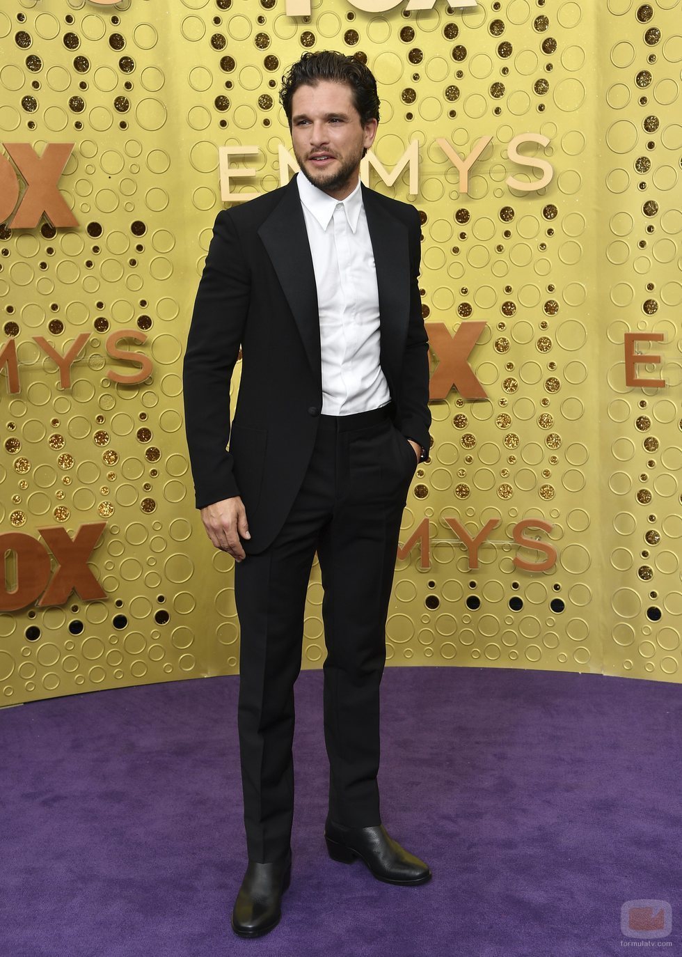 Kit Harington, en la alfombra roja de los Emmy 2019