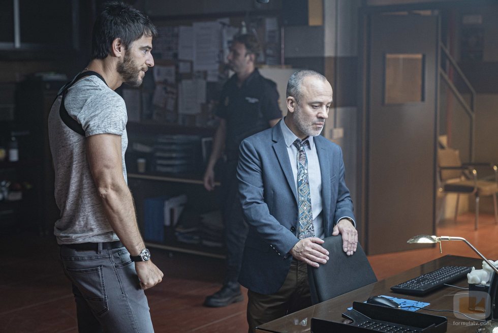 Alfonso Bassave y Javier Gutiérrez en la tercera temporada de 'Estoy vivo'