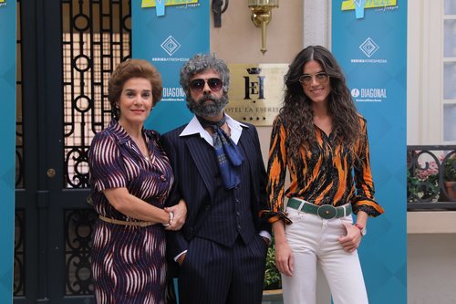 Anabel Alonso, Fede Celada y Sara Moraleda, en 'Amar es para siempre'