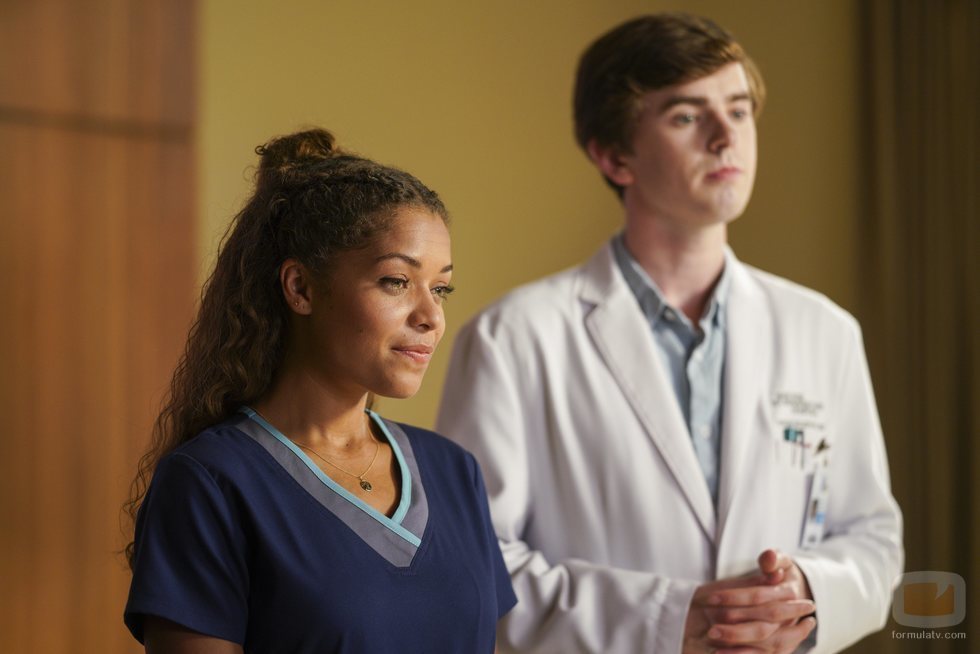 Claire Browne y Shaun Murphy en la tercera temporada de 'The Good Doctor'