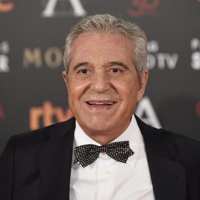 Andrés Pajares en el photocall de los Premios Goya