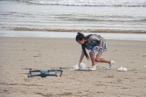 Melani García durante el rodaje del vídeo de "Marte", su canción para Eurovisión Junior 2019