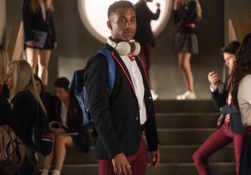 Leïti Sène es Malick en la tercera temporada de 'Élite'