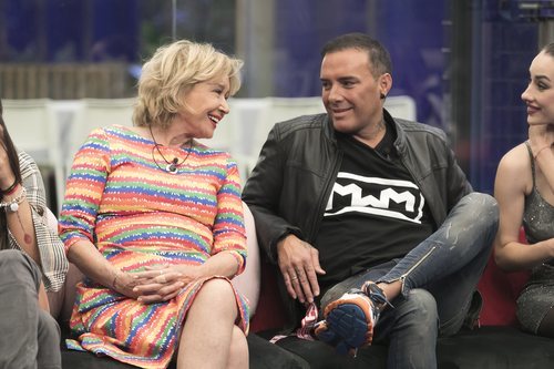 Mila Ximénez y Dinio García en la gala 5 de 'GH VIP 7'