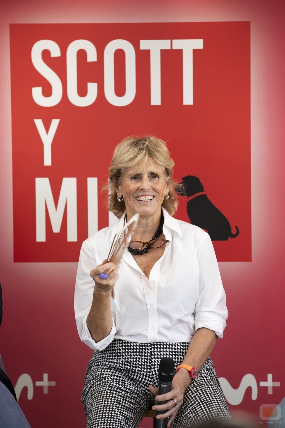 Mercedes Milá, en la presentación de 'Scott y Milá 2'