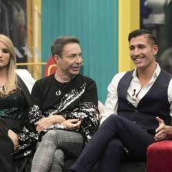 Alba Carrillo, Maestro Joao y Gianmarco Onestini en la gala 5 de 'GH VIP 7'