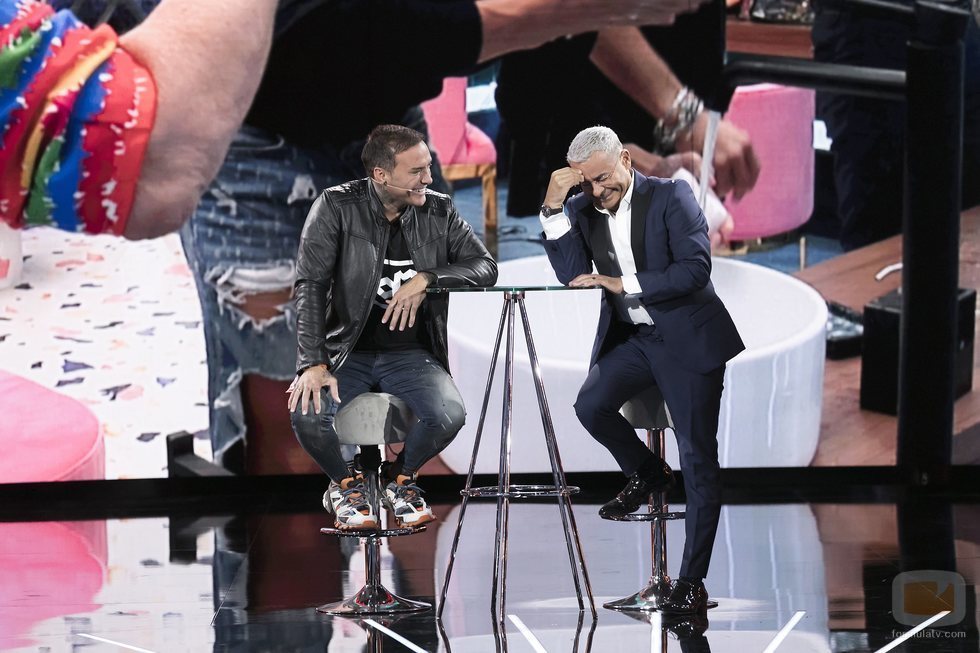 Dinio hace reír a Jorge Javier Vázquez en la Gala 5 de 'GH VIP 7'