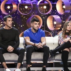 Hugo, Pol Badía y Rocío Flores en la Gala 5 de 'GH VIP 7'