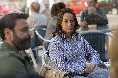 Cristina y Sergio son pareja en 'El nudo', de Atresplayer Premium