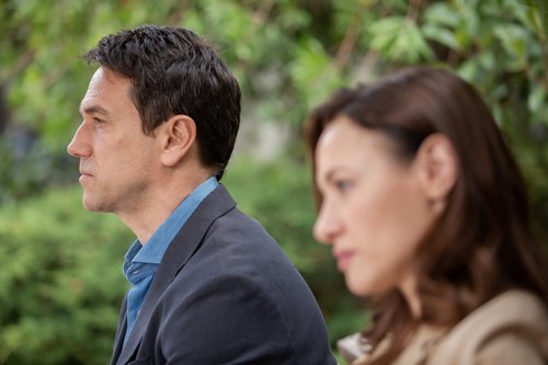 Oriol Tarrasón y Natalia Verbeke, protagonistas de 'El nudo'