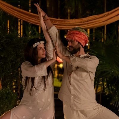 Miriam Giovanelli y Diego Martín en 'Velvet colección'