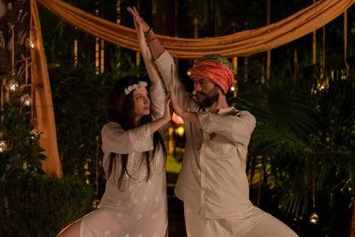 Miriam Giovanelli y Diego Martín en 'Velvet colección'