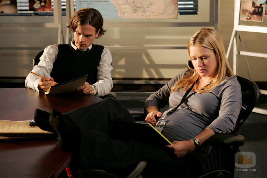 A.J. Cook y Matthew Gray Gubler