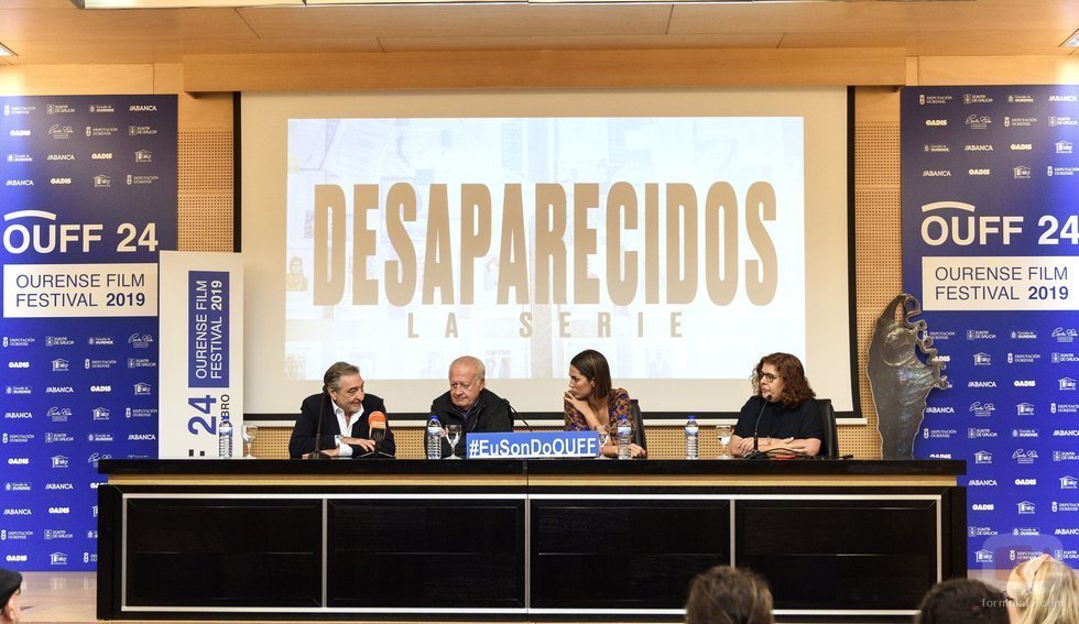 Rueda de prensa de la serie 'Desaparecidos'