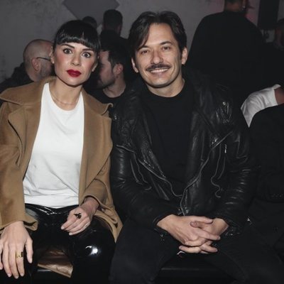 Miren Ibarguren y Alberto Caballero, en la Cibeles Fashion Week