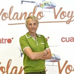 Jesús Calleja, en la presentación de la quinta temporada de 'Volando voy'