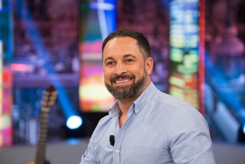 Santiago Abascal en su visita a 'El hormiguero'